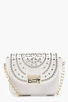 Boohoo Kirsten Lazer Cut Out Cross Body Bag