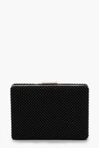 Boohoo Julie All Over Beaded Box Clutch