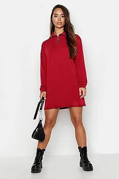 Boohoo O Ring Detail Sweat Dress