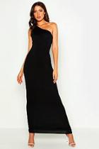Boohoo Tall One Shoulder Maxi Dress