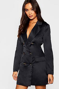 Boohoo Utility Blazer Dress