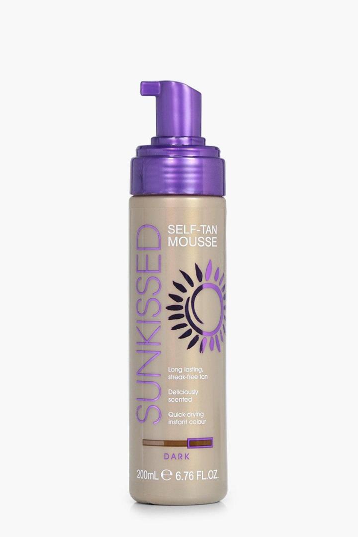 Boohoo Dark Self Tan Mousse Multi
