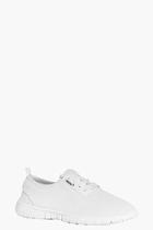 Boohoo Abigail Jersey Lace Up Trainer