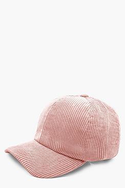 Boohoo Lily Cord Baseball Cap