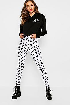 Boohoo Disney Mickey Repeat Leggings
