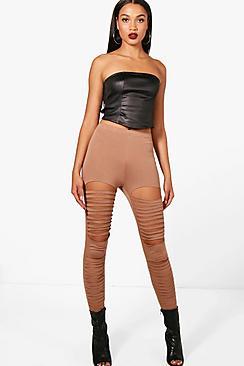 Boohoo Emily Extreme Rip Leggings