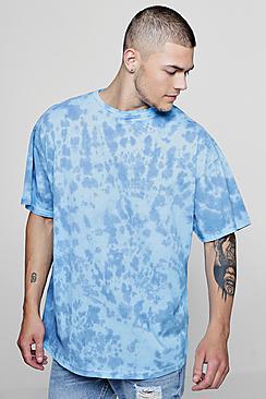 Boohoo Tie-dye Ovesized T-shirt