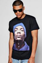 Boohoo Crew Neck Snoop Dogg Licence T-shirt Black