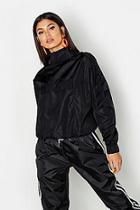 Boohoo Pocket Detail Overhead Track Jacket