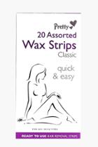Boohoo 20 Assorted Wax Strip Clear