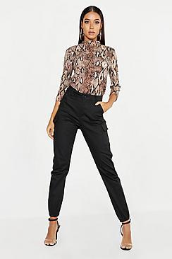 Boohoo Woven Cargo Pocket Trouser