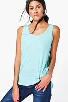 Boohoo Willow Rib Vest