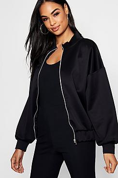 Boohoo Harriet Batwing Bomber Jacket