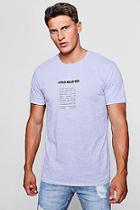 Boohoo Crew Neck T-shirt With Graphic T-shirt