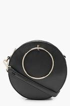 Boohoo Molly Ring Detail Round Bag