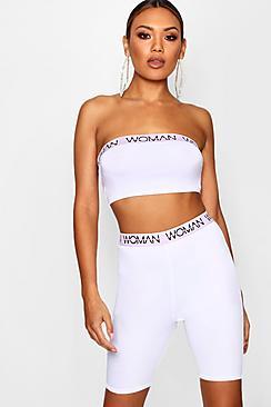 Boohoo Imogen Woman Sports Tape Bandeau