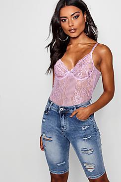 Boohoo Ripped Distressed Shorts