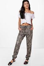 Boohoo Monica Paisley Print Trousers