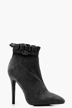 Boohoo Holly Frill Detail Shoe Boot