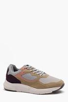 Boohoo Chunky Sole Panelled Trainer