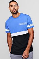 Boohoo Colour Block Brooklyn T-shirt