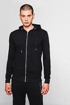 Boohoo Lightweight Muscle Fit Hoodie