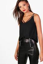 Boohoo Tall Scarlett Strappy Woven Cami