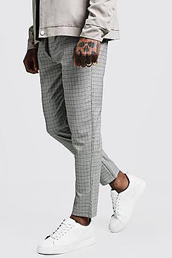 Boohoo Micro Heritage Smart Cropped Jogger