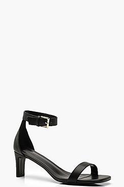 Boohoo Flat Low 2 Part Heels