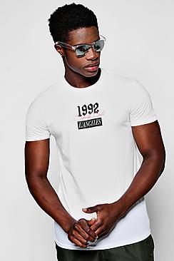 Boohoo South Cali 1992 T-shirt