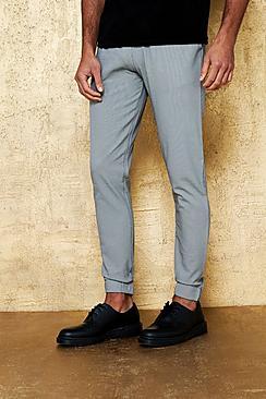 Boohoo Dogtooth Cuffed Jogger