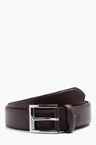 Boohoo Brown Belt With Silver Fastening
