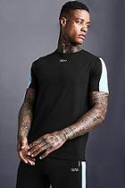 Boohoo Man Short Sleeve T-shirt With Sleeve Detail