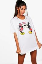Boohoo Disney True Love Sleep T-shirt