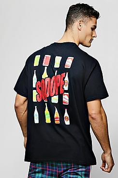 Boohoo Oversized So Dope Back Print T-shirt
