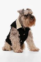 Boohoo Molly Borg Collar Dog Denim Jacket