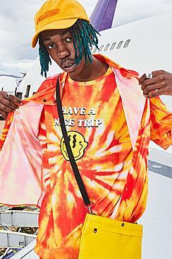Boohoo Oversized Tie Dye T-shirt With Graphic