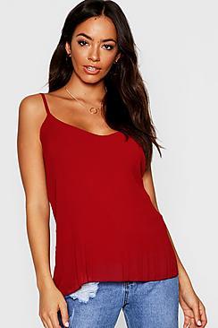 Boohoo Pleated Cami