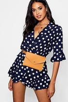 Boohoo Amy Envelope Belt Bag