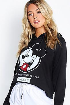 Boohoo Petite Mickey Original Hoodie