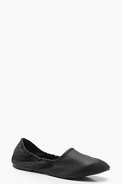 Boohoo Maya Elastic Back Ballets