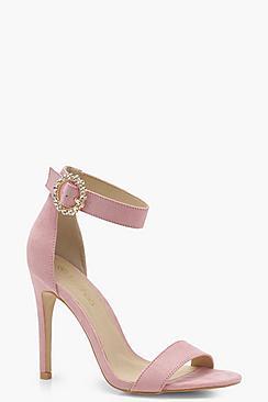 Boohoo Imogen Wide Fit 2 Part Heels
