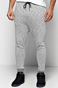 Boohoo Skinny Joggers In Space Dye