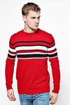 Boohoo Colour Block Stripe Knitted Jumper