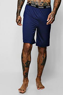 Boohoo Man Dash Waistband Jersey Lounge Short