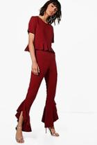 Boohoo Lucy Frill Trouser