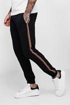 Boohoo Smart Cuffed Jogger Pants With Tape