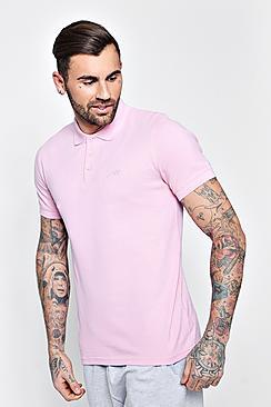 Boohoo Short Sleeve Man Signature Pique Polo