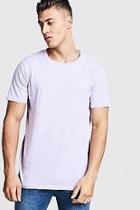 Boohoo Longline Fitted T-shirt