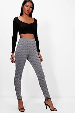 Boohoo Layla Check Skinny Trouser